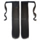 4# Invisible Seamless Bandage-style  Wig Long Straight Hair Wig Ponytail