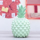 Creative Lovely Jelly-colored Pineapple Shape Resin Money Coin Bank Home Decoration, Size: 13.5*7cm, Random Color Delivery
