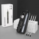 A-012 Rechargeable Lithium Battery Rechargeable Electric Drill Cordless Screwdriver Set with 8 Gear Torsion (Grey)