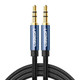 Ugreen AV112 Audio Cable 3.5mm Speaker Line Aux Cable, Length:1m(Blue)