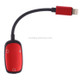 8 Pin to 8 Pin Charging Interface + 8 Pin Earphone Interface + 3.5mm Audio Interface Earphone Adapter(Red)