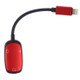 8 Pin to 8 Pin Charging Interface + 8 Pin Earphone Interface + 3.5mm Audio Interface Earphone Adapter(Red)