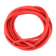 5m Rubber Car Side Door Edge Protection Wire Guards Cover Trims Stickers(Red)