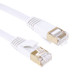 15m Gold Plated Head CAT7 High Speed 10Gbps Ultra-thin Flat Ethernet Network LAN Cable