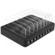 X6S 110W 3 QC 3.0 USB Ports + 5 USB Ports Smart Charger with Detachable Bezel, AU Plug