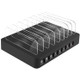 X6S 110W 3 QC 3.0 USB Ports + 5 USB Ports Smart Charger with Detachable Bezel, AU Plug