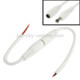 5.5 x 2.1mm DC Power Female Barrel to Male Barrel Connector Adaptor for LED Light Controller, Length: 20cm (White)