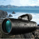 Eyeskey Outdoor HD Portable Monocular Binoculars Mobile Telescope Low-light Night Vision Monoscope Fishing Telescope(10X42)