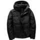 White Duck men coat male Clothing winter Down Jacket Outerwear, Size:L(Black)