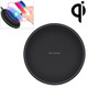 KD-1 Ultra-thin 10W Fast Charging Wireless Charger(Black)