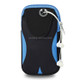 Multi-functional Sports Armband Waterproof Phone Bag for 5.5 Inch Screen Phone, Size: L(Black Blue)