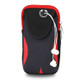 Multi-functional Sports Armband Waterproof Phone Bag for 5.5 Inch Screen Phone, Size: L(Black Red)