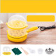 Multifunction Mini  Non-Stick Frying Pan Boiler Steamer Cooker Poached Eggpot(Yellow double package)