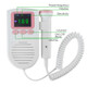 FD-03 Ultrasonic Portable Detector Fetal Doppler Color Display Baby Heart Rate Monitor for Pregnant Women