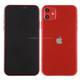 Black Screen Non-Working Fake Dummy Display Model for iPhone 11(Red)