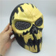 Halloween Cosplay Party Full Face Airsoft Devil Fire Skull Mask