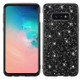 Glitter Powder Shockproof TPU Protective Case for Galaxy S10+ (Black)