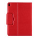 IP105 For iPad Pro 10.5 inch Detachable Bluetooth Keyboard + Litchi Texture Horizontal Flip Leather Case with Holder(Red)
