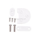 For Xiaomi M365 / M365 Pro Electric Scooter Foot Support Heightening Pad Rear Light Gasket (White)