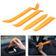 4 in 1 Car Audio System Dashboard Door Panel Removal Tools Kit(Orange)