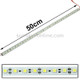 8.5W Aluminum Light Bar with U-Shape Holder, 36 LED 5050 SMD, Warm White Light, Length: 50cm