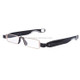 Portable Folding 360 Degree Rotation Presbyopic Reading Glasses with Pen Hanging, +3.00D(Black)