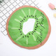 3 PCS Adult Lace Fruit Waterproof and Oily Shower Cap(Kiwi)