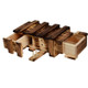 Magic Compartment Wooden Puzzle Box with Secret Drawer, Size: L