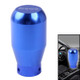 Car Universal Round Shaped Ergonomic Aluminum Manual Gear Shift Knob(Blue)