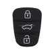 Replacement 2 Buttons Silicone Pad for Hyundai / Kia Car Key Shell, without Battery