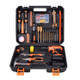 STT-044A Multifunction Household 44-Piece Electrician Repair Toolbox 21V Lithium Electric Drill Suit