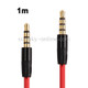 Original 3.5mm jack Earphone Cable for iPhone/ iPad/ iPod/ MP3, Length: 1m(Red)