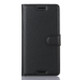 Litchi Texture Horizontal Flip Leather Case with Holder & Card Slots & Wallet for Sony Xperia X Performance(Black)