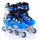 Children Thickened Bracket Roller Skates Skating Shoes, Size : M(Blue)