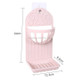 2 PCS Double Soap Drain Wall Sticker(Pink)