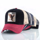 Cotton Embroidered Animal Baseball Cap(Red1 Eagle)