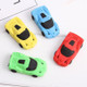 10 PCS Cute Cartoon Car Styling Eraser Office School Supplies Student Stationery Random Color Delivery