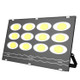 600W LED Waterproof Outdoor Searchlight Floodlight Warehouse Factory Building Flood Light(White Light)