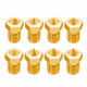 8 PCS Bugatti 3D Printer Accessories E3D-V5 V6 Nozzle M6 Thread Consumables Hot Nozzle, Size:1.75/1.0mm