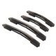 3R 3R-2103 4 PCS Rubber Car Side Door Edge Protection Guards Cover Trims Stickers(Brown)