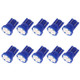 10 PCS T10 8 LED Car Signal Light Bulb(Blue)