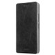 MOFI for Lenovo K6 Note Crazy Horse Texture Horizontal Flip Leather Case with Holder(Black)