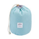 Large-capacity Cosmetic Bag Travel Suit Wash Bag Outdoor Waterproof Storage Bag Cylinder Wash Bag(Maca blue)