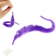 Novel Magic Worm Twisty Worm Plush Funny Magicians Worm with Tiny String, YX0188 (Random Color Delivery)