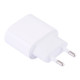 Type-C / USB-C PD Quick Charger Power Adapter, EU Plug (White)