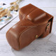 Full Body Camera PU Leather Case Bag for Nikon D3200 / D3300 / D3400 (18-55mm / 18-105mm Lens)(Brown)