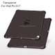 Highly Transparent TPU Full Thicken Corners Shockproof Protective Case for iPad Air 2019 / Pro 10.5 (2017) (Black)