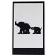 ENKAY Hat-Prince Elephants Pattern Removable Decorative Skin Sticker for iPad mini / 2 / 3 / 4