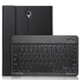 A830 Ultra-thin Detachable Bluetooth Keyboard Leather Case for Galaxy Tab S4 10.5 T830 / T835, with Holder(Black)