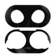 For Galaxy Buds Wireless Bluetooth Earphone Metal Protective Sticker(Black)